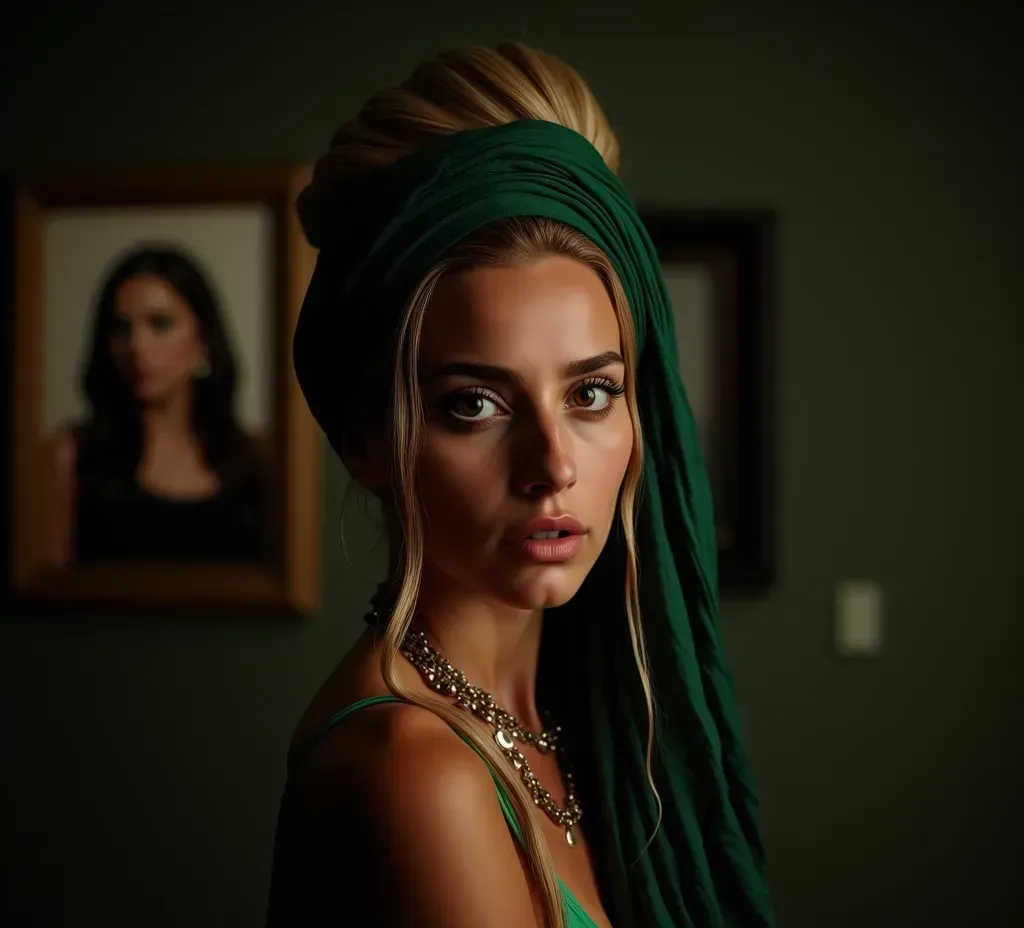The image is a portrait of a young woman with l...(1).png